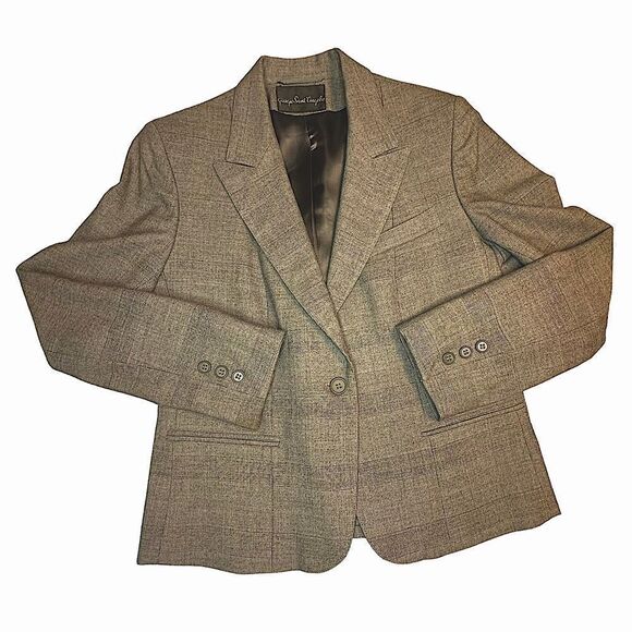 Giorgio Sant’Angelo Grey Wool Blazer - Picture 5 of 11